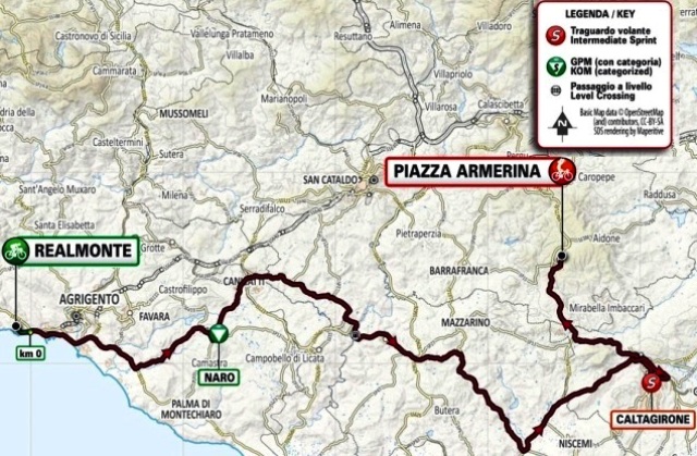  Giro di Sicilia di ciclismo 2022, Caltagirone nella 3^ tappa di giovedì 14 aprile: l’occasione per vedere Nibali, Caruso e altri 